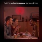 Philips Hue Sana Smart Wall Light, White - White and Color Ambiance LED Color-Changing Light - 1 Pack - Control with Hue App - Compatible with Alexa, Google Assistant, and Apple Homekit - Image 7