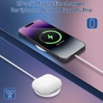Magnetic Wireless Charger for iPhone 16 15 Wireless Charging,Fast Mag-Safe Charger 2Pack 6FT with Apple USB C Charging Block for iPhone 16 Pro Max/16Pro/15 Pro/16/15/14/13/12/Plus/AirPods 3/2/Pro 2 - Image 5