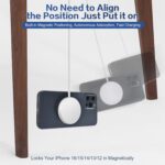Magnetic Wireless Charger for iPhone 16 15 Wireless Charging,Fast Mag-Safe Charger 2Pack 6FT with Apple USB C Charging Block for iPhone 16 Pro Max/16Pro/15 Pro/16/15/14/13/12/Plus/AirPods 3/2/Pro 2 - Image 8