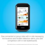 Garmin Edge 1050®, Premium Cycling Computer, Vivid Color Touchscreen Display, Built-in Speaker, Advanced Training and Group Ride Features, Road Hazard Alerts - Image 5