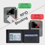 Travelambo 100% Genuine Leather Wallet for Men with Gift Box - Handmade Bifold Stylish - Rfid Wallet for Men with 2 ID Windows - Image 3