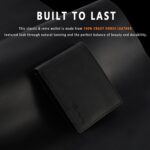 Travelambo 100% Genuine Leather Wallet for Men with Gift Box - Handmade Bifold Stylish - Rfid Wallet for Men with 2 ID Windows - Image 4
