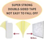 2 Pcs Wall Mount Phone Holder with 3M Adhesive Phone Stand with Data Cable Receiving Hole, Charger Remote Control Storage Box for Bedroom, Kitchen, Bathroom, Office (Gray) - Image 6