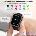 Smart Watch (Answer/Make Call), 2025 HD 1.91" Smartwatch for Men Women, 112+ Sports Modes Fitness Activity Tracker, Calories/Heart Rate/Sleep Monitor, IP68 Waterproof Step Counter for Android iOS - Image 5