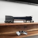 Glistco Skates - Horizontal Stand for PS5 Pro Compatible with Disc & Digital Edition (Black) - Image 8