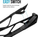 Glistco Skates - Horizontal Stand for PS5 Pro Compatible with Disc & Digital Edition (Black) - Image 9