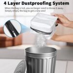 Reusable Vacuum Bags for All iRobot Roomba I & S & J Series Clean Base, 3 Pack, Zipper - Image 4