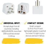 Bates Universal Adapter Pack - UK to US & EU Travel Adapter - Image 9