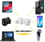 Bates Universal Adapter Pack - UK to US & EU Travel Adapter - Image 10