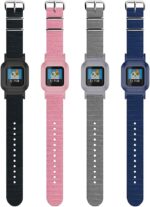 One Sheet Nylon Strap Compatible with Garmin vivofit jr 3 Fitness Tracker Bands Replacement with Case Nylon Classic Wristband - Image 3