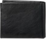 Calvin Klein Men's RFID Leather Minimalist Bifold Wallet with Multiple Card Slots and ID Window - Image 4