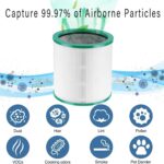 TP01 Ture HEPA 360° Glass Filter Replacement for Dyson Tower Air Purifier Pure Cool Link TP01 TP02 TP03 AM11 Models, Dyson Pure Cool Me BP01 Personal Purifying Fan, 2 Pack - Image 6