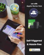 VOCOlinc Door Alarm Magnetic Window Locks Contact Sensor Wireless Smart Doorbell Chime No Hub Required ONLY Works with Apple HomeKit Home Security Bluetooth Low Energy Remote Access - Image 3