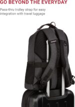 SwissGear Cecil 5505 Laptop Backpack, Charcoal, 18-Inch - Image 5