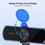 UGREEN 2K Webcam for PC Ultra HD 1080P Computer Webcam with Microphone, PC Camera with Privacy Cover, USB Web Camera for Streaming, Conferencing, Video Calling, Zoom, Skype, Teams, Facetime - Image 6