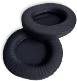 Replacement Ear Pads Cushion Compatible with SteelSeries Arctis 7/9/Pro/Raw/5/3/1 Headset, Black Fabric Earpads Cover for Headphones - Image 4