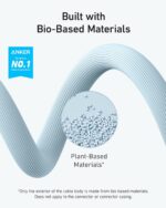 Anker USB C to Lightning Cable[6FT], MFi Certified, Bio-Based Charging Cord, for iPhone 14 Series,and More(USB 2.0, Blue) - Image 3