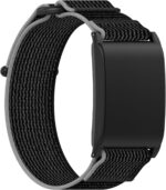 Compatible with WHOOP 4.0 Replacement Band Silicone Wrist Strap Bracelet Soft And Durable with Quick Release Smartwatch Accessorie(Black+Grey) - Image 3