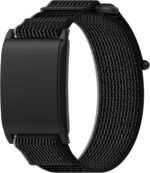 Compatible with WHOOP 4.0 Replacement Band Silicone Wrist Strap Bracelet Soft And Durable with Quick Release Smartwatch Accessorie(Black+Grey) - Image 4