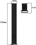 Compatible with WHOOP 4.0 Replacement Band Silicone Wrist Strap Bracelet Soft And Durable with Quick Release Smartwatch Accessorie(Black+Grey) - Image 7