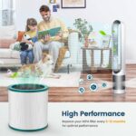 TP01 Air Purifier Filter Replacement for Dyson Tower Purifier Pure Cool Link TP02, TP03, AM11, BP01 Models, Compare to Part 968126-03 - Image 8