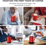 S3 Plus Temperature Control Smart Mug, Self-Heating Coffee Mug with Real-Time Temperature LED Display (Red) - Image 7