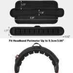 TXEsign Replacement Headphone Headband Cover Protector, Headband Cushion Pad Air Cover Pad for JBL Tune 510BT, Sony WH-1000XM4, Beats Solo 4, HyperX Cloud II Headphones (Small) - Image 3