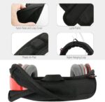 TXEsign Replacement Headphone Headband Cover Protector, Headband Cushion Pad Air Cover Pad for JBL Tune 510BT, Sony WH-1000XM4, Beats Solo 4, HyperX Cloud II Headphones (Small) - Image 4