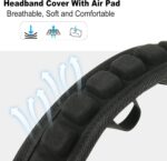 TXEsign Replacement Headphone Headband Cover Protector, Headband Cushion Pad Air Cover Pad for JBL Tune 510BT, Sony WH-1000XM4, Beats Solo 4, HyperX Cloud II Headphones (Small) - Image 5