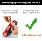 TXEsign Replacement Headphone Headband Cover Protector, Headband Cushion Pad Air Cover Pad for JBL Tune 510BT, Sony WH-1000XM4, Beats Solo 4, HyperX Cloud II Headphones (Small) - Image 6