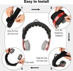 TXEsign Replacement Headphone Headband Cover Protector, Headband Cushion Pad Air Cover Pad for JBL Tune 510BT, Sony WH-1000XM4, Beats Solo 4, HyperX Cloud II Headphones (Small) - Image 9