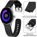 ANNEFIT Quick Release Watch Bands, Military Nylon Watch Strap for Men, Multiple Colors & Width (18mm, 19mm, 20mm, 22mm, 24mm) - Image 4
