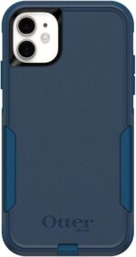 OtterBox iPhone 11 Commuter Series Case - BESPOKE WAY (BLAZER BLUE/STORMY SEAS BLUE), slim & tough, pocket-friendly, with port protection - Image 3
