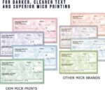 MTI Laser Pro M404dw Wireless Monochrome Check Printer Bundle with 1 MTI 58A CF258A MICR Toner Cartridge for Printing Checks (2 Items) - Image 4