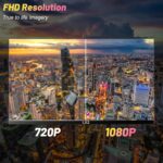 LXZ Gaming Monitor 24.5 inch, 200hz Monitor FHD 1080P Frameless IPS Display with Eye Care, DP/HDMI, Wall Mount Compatible - Black - Image 3