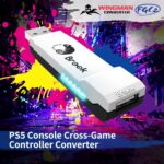 Brook Wingman FGC2 Converter with Keychain– Arcade Joystick Adapter Gamepad for PS5 & PC, Supports All PS5 Games (Official Exclusive Version) - Image 3