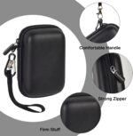 Boobowl Travel Case Compatible with Anker 3-in-1 Portable for iPhone Charger, 10,000mAh Power Bank, Storage Bag for Anker Charging Station with Accessories Mesh Pocket (Box Only)-Black - Image 4