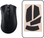 ECSiNG 1 Set Razer Mouse Grip Tape Compatible with Razer DeathAdder V2 Compatible with Razer Basilisk X hyperspeed Black - Image 5