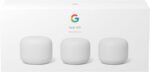 Google Nest WiFi - AC2200 (2nd Generation) Router and Add On Access Point Mesh Wi-Fi System (3-Pack, Snow) - Image 3