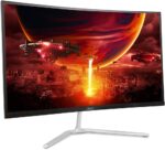 Acer Nitro 27" WQHD 2560 x 1440 1500R Curved PC Gaming Monitor | AMD FreeSync Premium | 180Hz Refresh | 1ms VRB | VESA Mountable | HDR10 | 1 x Display Port 1.2 & 2 x HDMI 2.0 | EDA270U Pbmiipx - Image 4