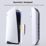 5 Port USB Hub for PS5,USB High-Speed Expansion Hub Charger USB Extender Compatible with PlayStation 5 Game Consolewith 4 USB + 1 USB Charging Port + 1 Type C Port - Image 3