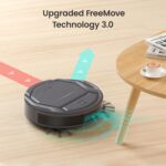 Lefant M210 Pro Robot Vacuum, Slim & Quiet, 3 Adjustable Suction Levels, 120 Min Runtime, Freemove 3.0, WiFi/App/Alexa, 6 Modes for Pet Hair, Hard Floors & Low Carpets, Self-Charging, Gray - Image 3