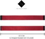The Fresh Strap- Band Compatible with Whoop 4.0- Odor Resistant, Breathable Nylon Bands Compatible with the Whoop Bands- Easy to use and Perfect for Every Occasion (Red) - Image 4
