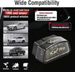 Vgate iCar Pro Bluetooth 4.0 (BLE) OBD2 Fault Code Reader OBDII Code Scanner Car Check Engine Light for iOS/Android - Image 3