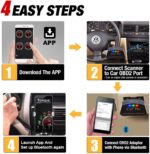 Vgate iCar Pro Bluetooth 4.0 (BLE) OBD2 Fault Code Reader OBDII Code Scanner Car Check Engine Light for iOS/Android - Image 5