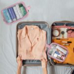 GAGAKU 2pcs Clear Toiletry Bag TSA Approved Travel Toiletry Bags Liquid Bag with Handle Strap, Waterproof Transparent Makeup Cosmetic Bags for Women - Light Pink - Image 6