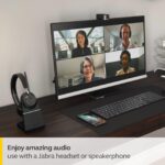 Jabra PanaCast 20 4K Video Conferencing Camera - Flexible Plug & Play Personal Video Solution Computer Webcam with AI-Powered 4K Ultra-HD, Intelligent Zoom, and Lighting Optimization - Black - Image 10