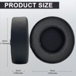 Replacement Ear Pads for Corsair Virtuoso RGB Wireless XT SE Gaming Headset, Headphones Ear Cushions, Ear Cups Cover Repair Parts.Black - Image 4