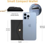 Gostwo Womens Wallet RFID Blocking Small Wallets Woman Credit Card Holder Trifold Ladies Wallets with Coins Zipper Pocket - Image 3