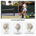 Garmin Lily® 2 Active, Small and Stylish Smartwatch, Built-in GPS, Hidden Display, Patterned Lens, Up to 9 Days Battery Life, Lunar Gold with Bone Silicone Band - Image 3